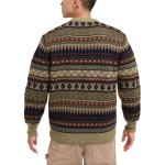 Свитер Life Fair Isle Nike, оливковый - фото 4