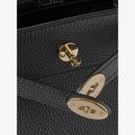 Сумка-ведро Mulberry Islington из зернистой кожи, черный - фото 3