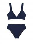 Cupshe Бикини-бралетт 'CAA12C2D030AA' в цвете Navy - фото