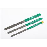 SATA 03904 Набор мини-плоских напильников из 3 предметов - фото 2