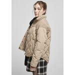Куртка Urban Classics Diamond Quilt Puffer Oversized Big, бежевый - фото 2