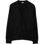 Кардиган на пуговицах Burberry, черный - фото