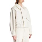 Lemaire Короткий блузон "Кремово-белый", White - фото 6