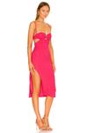 Платье миди h:ours Maira, фуксия - фото 2