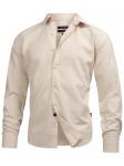 Рубашка с длинным рукавом insville Indicode, бежевый - фото 2