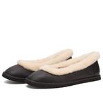 Кожаные балетки Zora Ugg, черный - фото 2