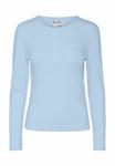 Топ Vero Moda Long sleeved top, Ice Water/Blue - фото 5