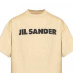 Футболка с логотипом JIL SANDER, бежевый - фото 6