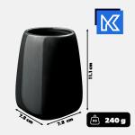 Кружка для ванной Kadax, черный - фото 7