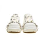 Низкие матерчатые туфли унисекс экрю ABCICEY - фото 3