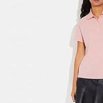 Женская рубашка поло COACH, цвет 	 Pink - фото 3