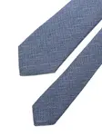 Фактурный галстук Canali, синий - фото 3