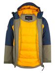 Куртка Trollkids Hardanger, цвет gelb/khaki/blau - фото 4