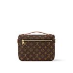 Сумка-мешок Métis Louis Vuitton, коричневый - фото 6