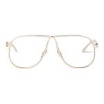 Очки с овальной оправой MIU MIU - фото