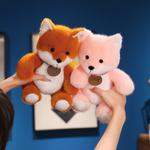 Мягкая игрушка лиса Princess lovers, коричневый - фото 11