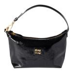 MIU MIU Сумка Naplak Patent Leather Pouch Women's Black - фото
