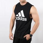 Баскетбольная майка мужская черная Adidas, черный - фото 4