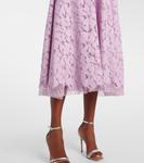 Кружевное платье миди Julia Simkhai, Orchid - фото 6