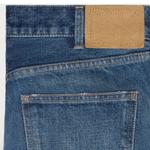 Джинсы женские Celine с эффектом потертости, синий - фото 4