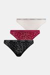 3 пары трусов Calvin Klein Underwear, черный - фото