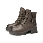 Ботинки Martin Boot женские Gemeiq, коричневый - фото 4