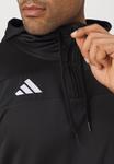 Худи Adidas Performance TIRO ESSENTIALS SWEAT HOODIE, Black/White/Black - фото 6