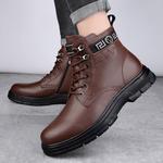 LEXON Мужские ботинки Martin черно-коричневые - фото 9