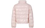 Детская пуховая куртка Moncler, розовая - фото 3