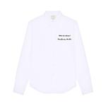 Рубашка Givenchy Logo Embroidered Long-Sleeve Shirt 'White', белый - фото