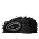 (WMNS) UGG Tazz Fluff Momma 'Black' - фото 4