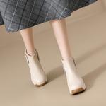 Ботильоны женские Zhr, бежевый - фото 8