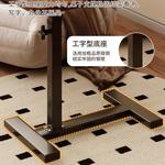 Стол складной Chuzhe Movable Bedside Table Sofa Side Small Table Simple Student Desk Foldable Laptop Computer Office Desk [Foldable Standard Model] Walnut Color - Black Frame [Movable] - фото 4