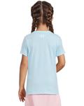 Футболка Under Armour Kids Script Logo Tee, цвет Stream - фото 2