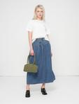 ONLY Юбка 'ONLLyra' в синем дениме - фото 4