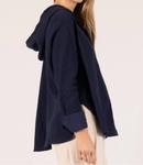 Газовая худи с длинным рукавом в цвете Navy Before You - фото 2