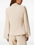 TWINSET креповый жакет, нейтральный цвет - фото 3