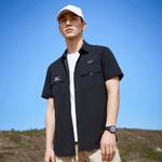 Рубашка унисекс Mizuno, зеленый - фото 6