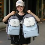 DCLOUD Нейлоновый рюкзак женский розовый синий зелёный, Blue - фото 8