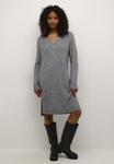 Платье Kaffe Jumper dress, Grey Melange/Light Grey - фото 2