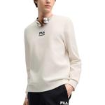 FILA Оригинальный свитшот мужской облачно-белый - фото 4