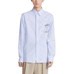 Рубашка мужская синяя Dior, синий - фото 3