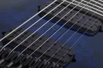 Электрогитара Schecter Omen Elite-8 Multiscale. Прозрачно-синий градиент - фото 16