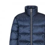 Курка DIOR Oblique Down, морской синий - фото 7