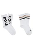 Длинные носки J51743 Boss, белый - фото