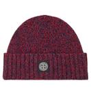 Шапка с логотипом Stone Island Junior, красный - фото