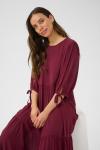 Миди платье Cream Aya, Bordeaux - фото 3