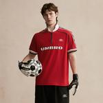 Рубашка поло унисекс Umbro, красный - фото 3