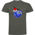 Футболка Kruskis Born To Fish Hook, зеленый - фото