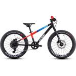 Детский горный велосипед Cube Reaction 200 Pro, черный/синий/красный - фото